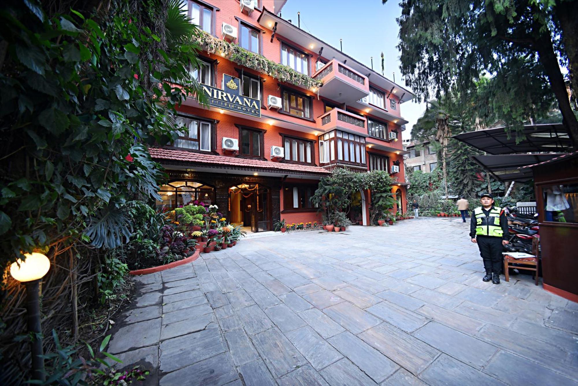 Nirvana Boutique Hotel Katmandú Exterior foto